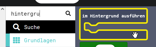 So findest du einen Block über die Suche
