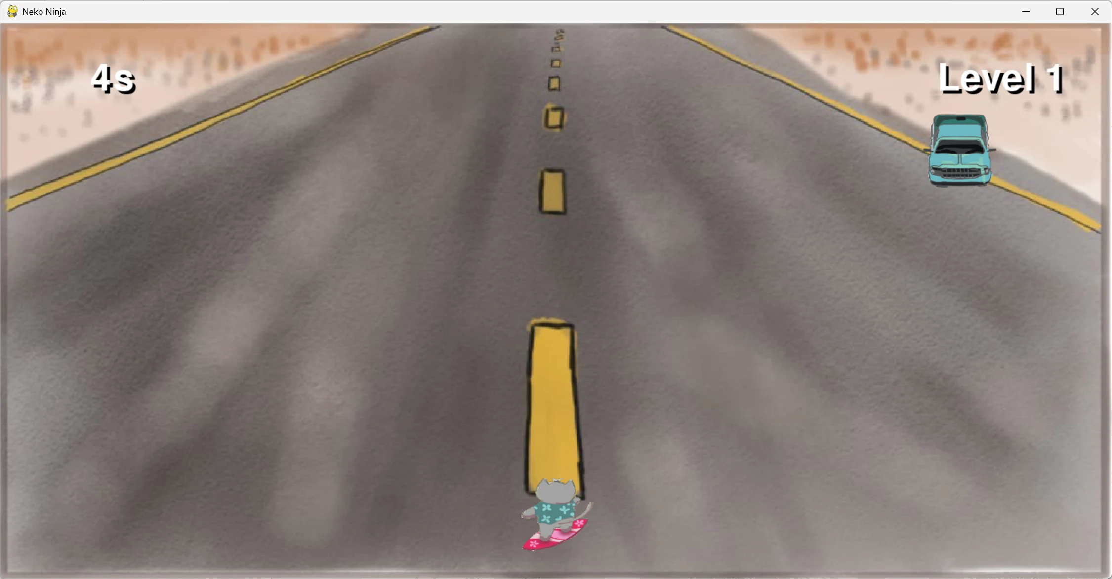 Spiel mit Pygame in 440 Zeilen: Auswahl einer Katzenfigur