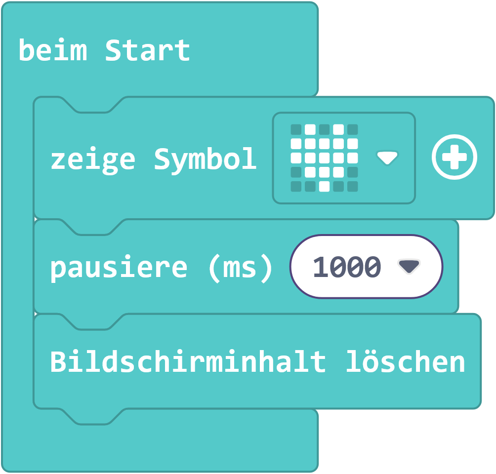 Herz zeigen, warten, löschen