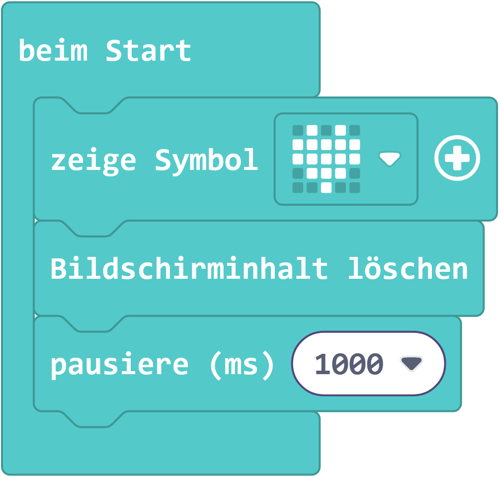 Herz zeigen, löschen, warten