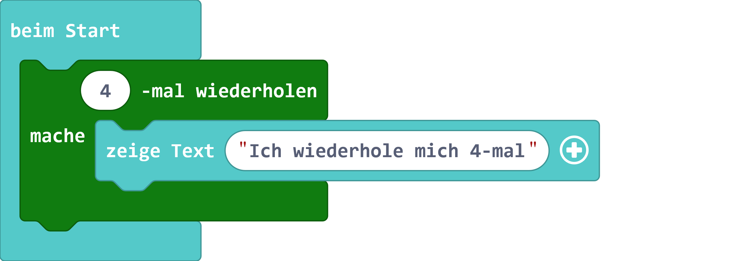 Eine feste Anzahl an Wiederholungen