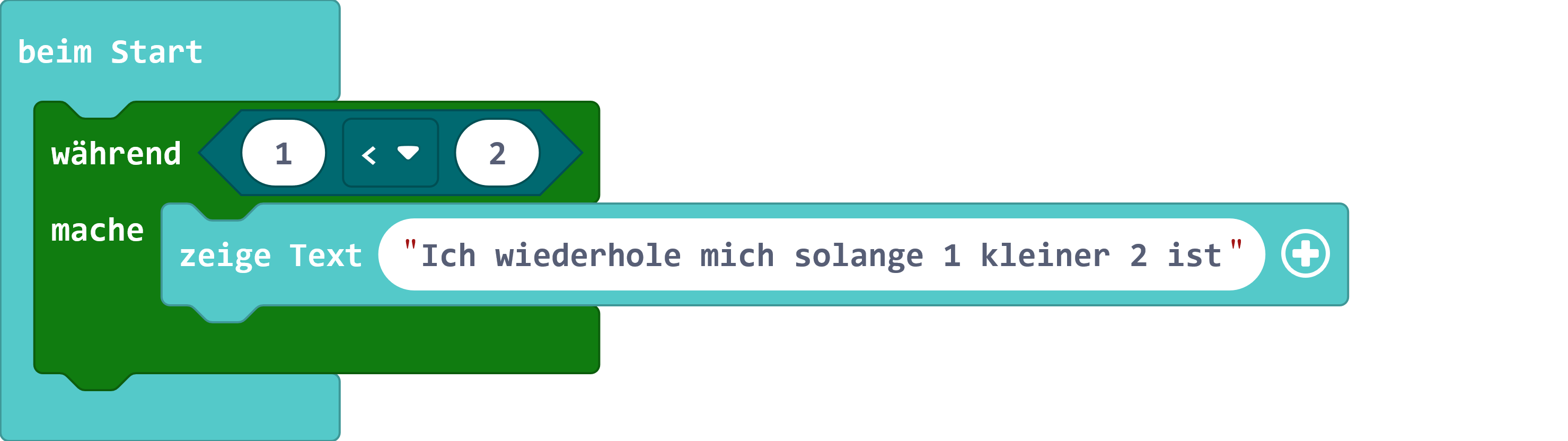 Wiederholen mit einer Bedingung